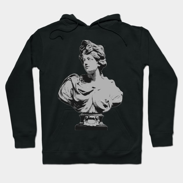 Statue Aesthetic Hoodie by vrtemisia